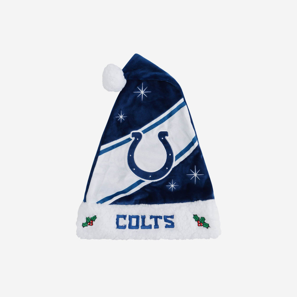 Indianapolis Colts High End Santa Hat FOCO - FOCO.com