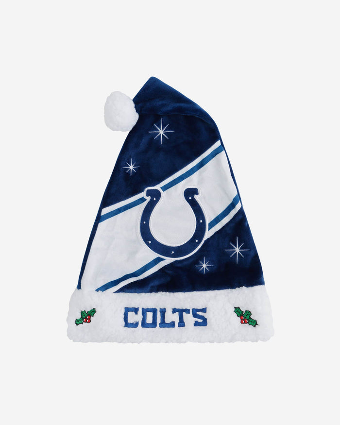 Indianapolis Colts High End Santa Hat FOCO - FOCO.com