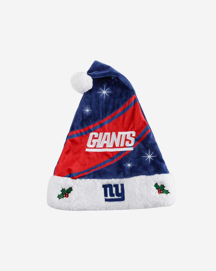 New York Giants High End Santa Hat FOCO - FOCO.com