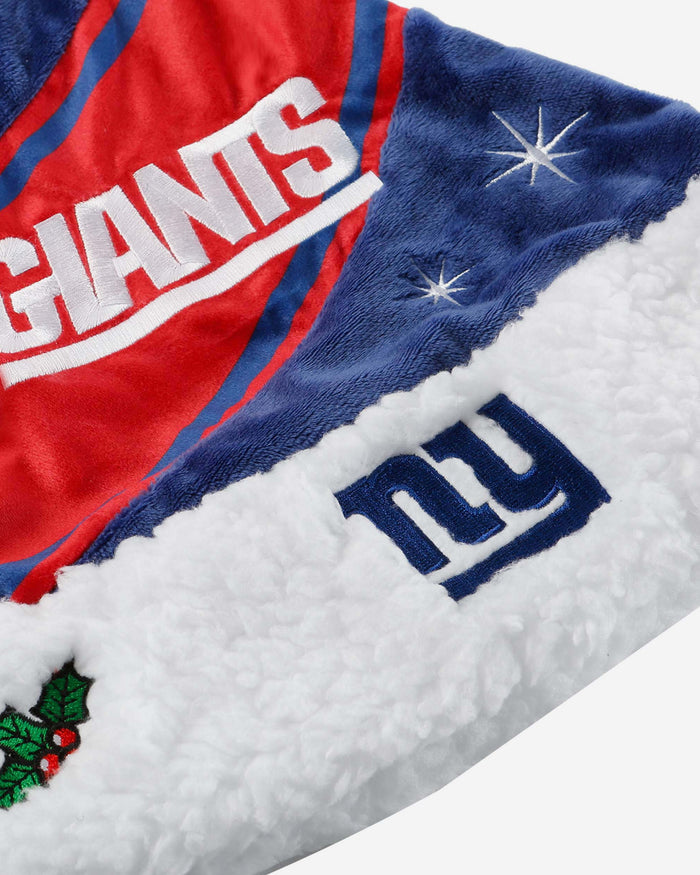 New York Giants High End Santa Hat FOCO - FOCO.com