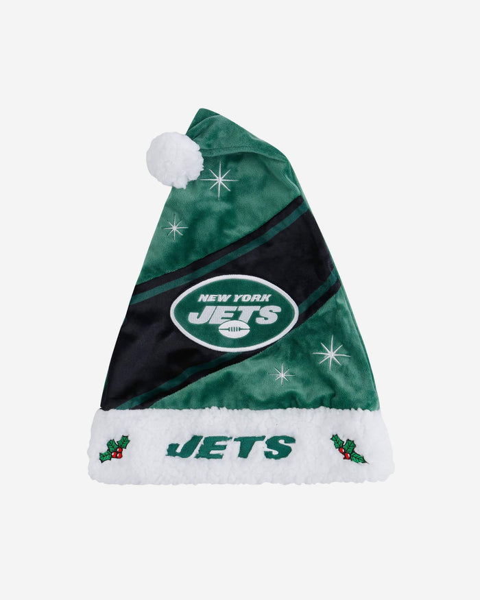 New York Jets High End Santa Hat FOCO - FOCO.com