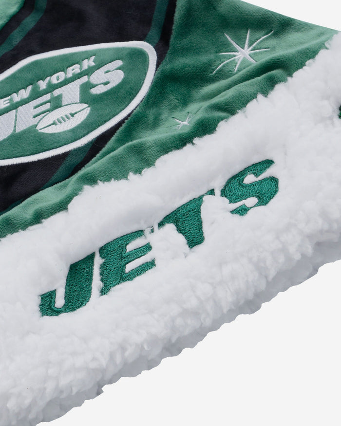 New York Jets High End Santa Hat FOCO - FOCO.com