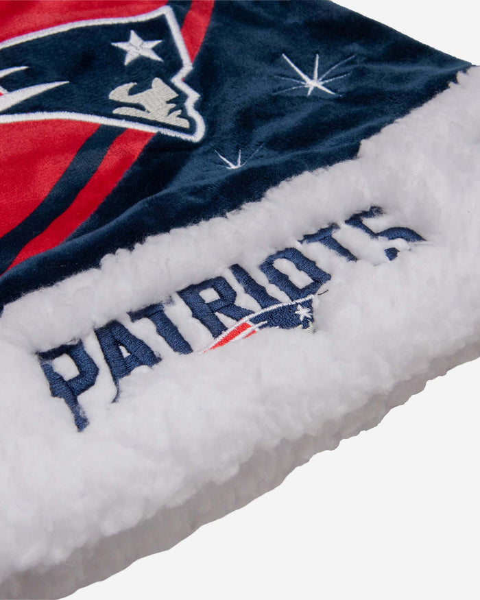 New England Patriots High End Santa Hat FOCO - FOCO.com