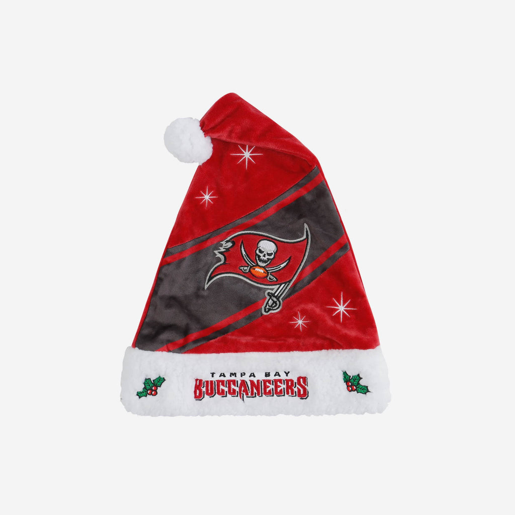 Tampa Bay Buccaneers High End Santa Hat FOCO - FOCO.com