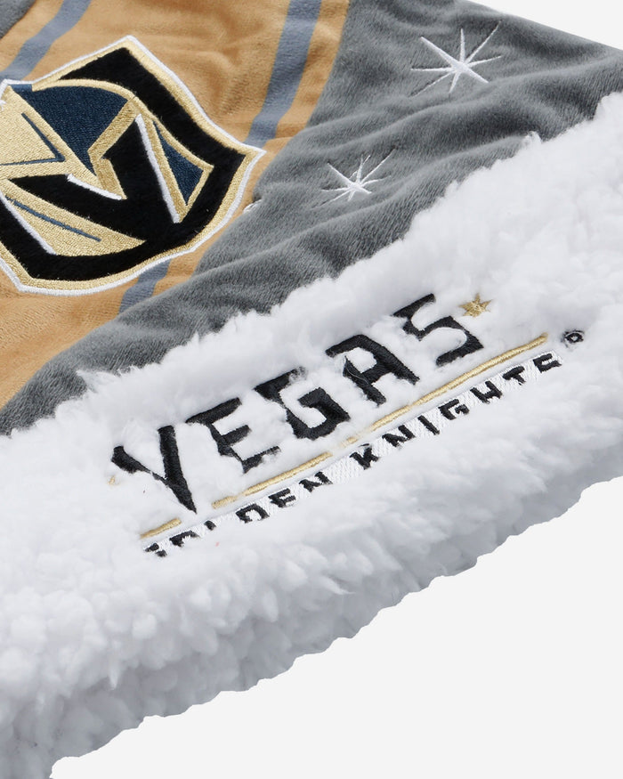 Vegas Golden Knights High End Santa Hat FOCO - FOCO.com