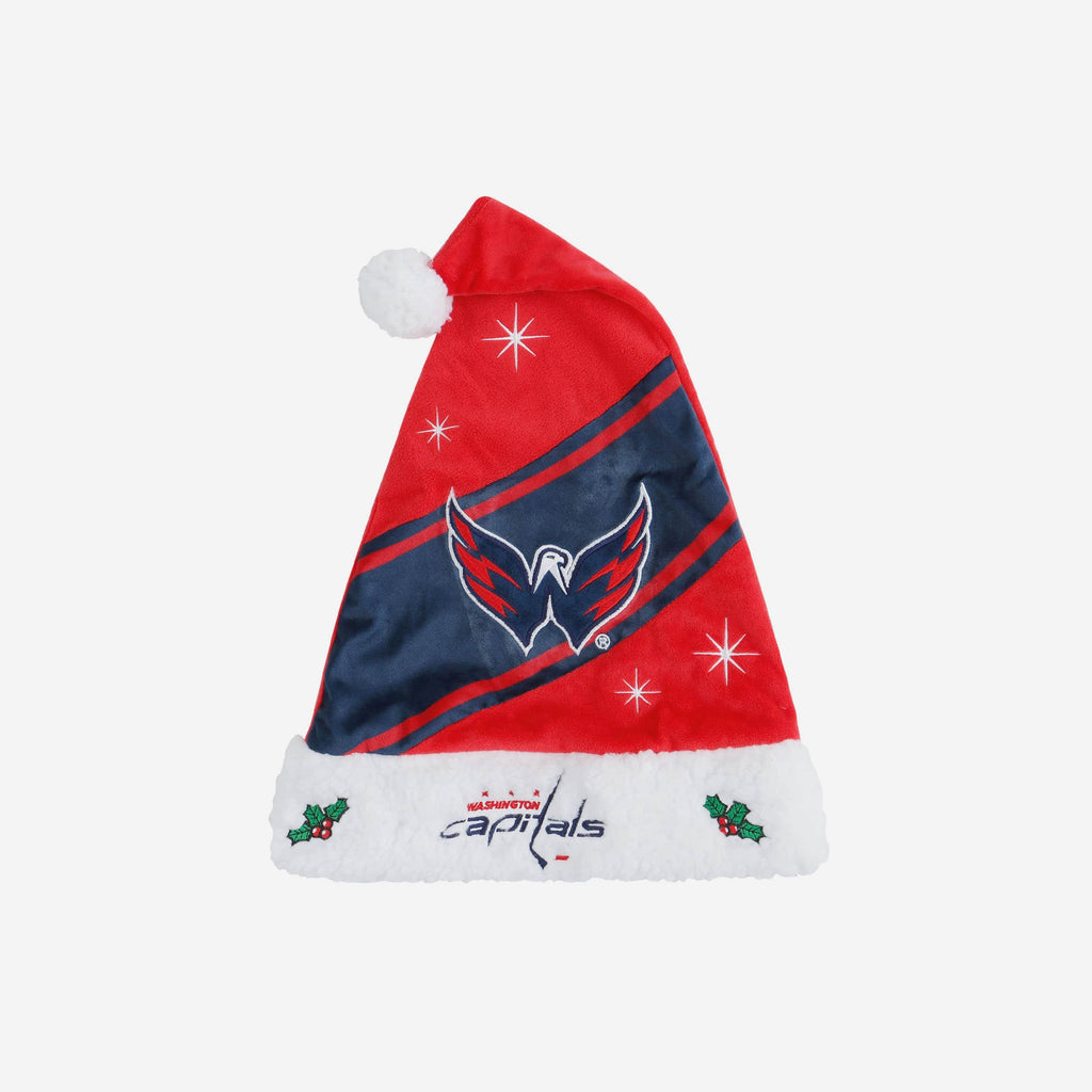 Washington Capitals High End Santa Hat FOCO - FOCO.com