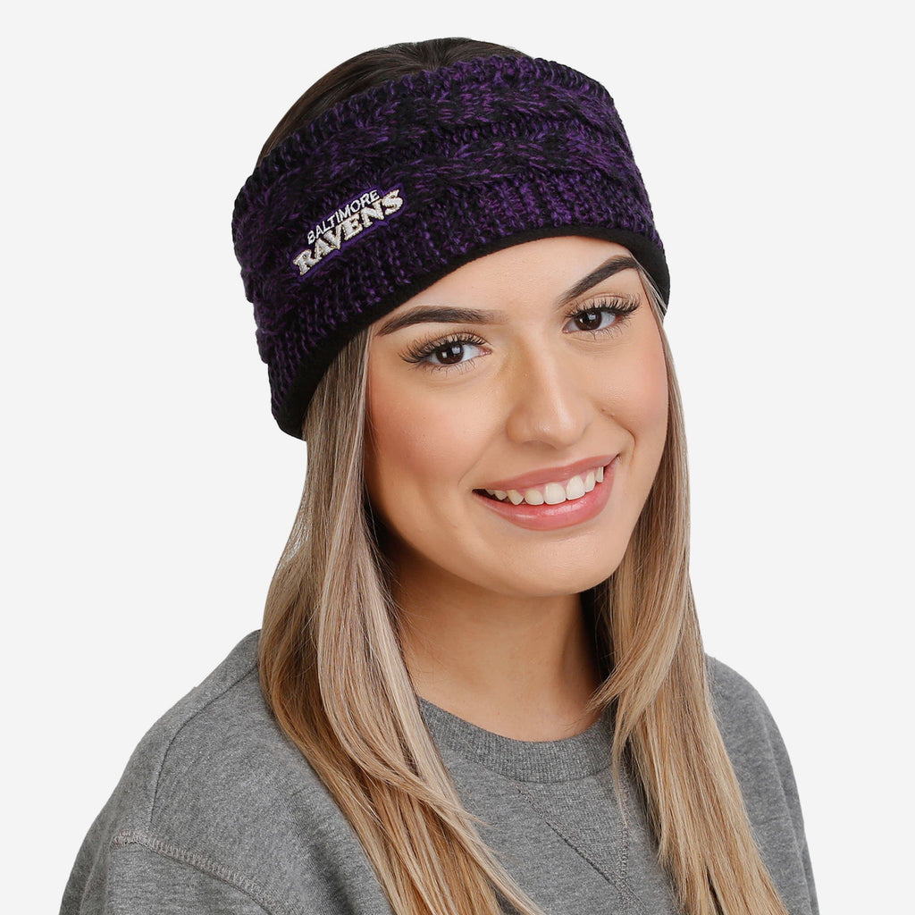 Baltimore Ravens Womens Colorblend Headband FOCO - FOCO.com