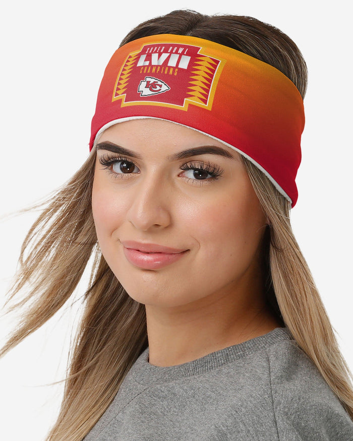 Kansas City Chiefs Super Bowl LVII Champions Headband FOCO - FOCO.com