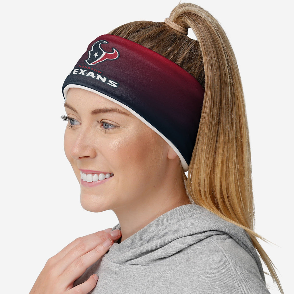 Houston Texans Womens Gradient Printed Headband FOCO - FOCO.com