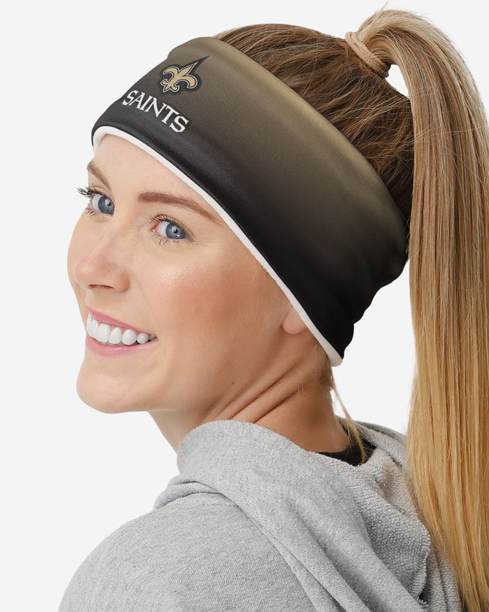 New Orleans Saints Womens Gradient Printed Headband FOCO - FOCO.com