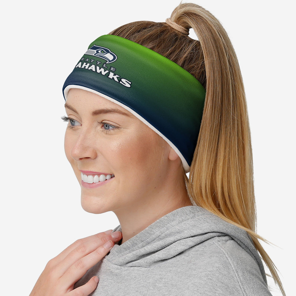 Seattle Seahawks Womens Gradient Printed Headband FOCO - FOCO.com