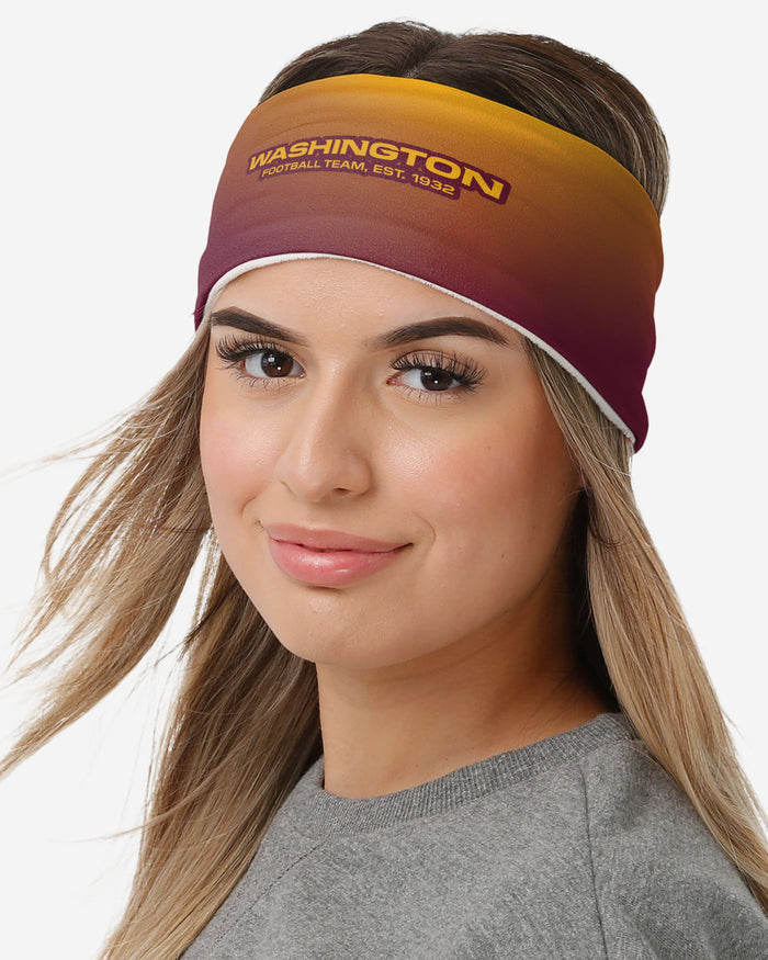 Washington Commanders Womens Gradient Printed Headband FOCO - FOCO.com