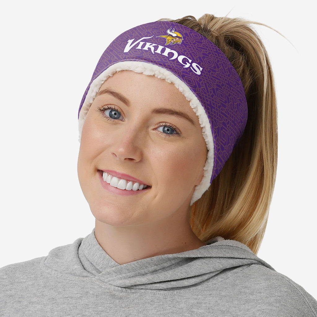 Minnesota Vikings Womens Head Start Headband FOCO - FOCO.com