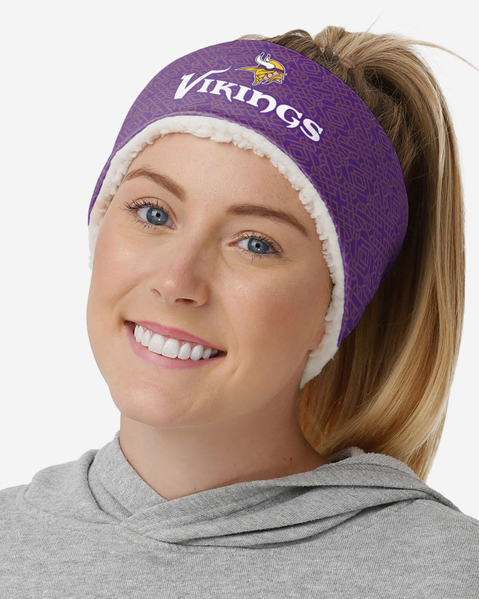 Minnesota Vikings Womens Head Start Headband FOCO - FOCO.com