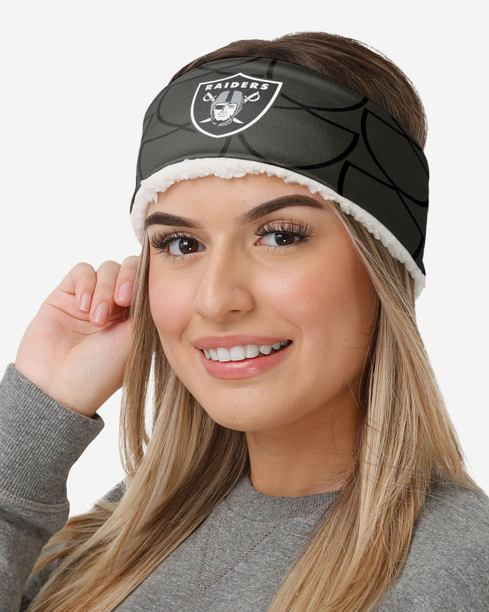 Las Vegas Raiders Womens Head Start Headband FOCO - FOCO.com