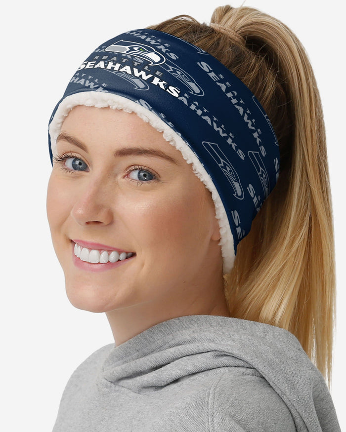 Seattle Seahawks Womens Head Start Headband FOCO - FOCO.com