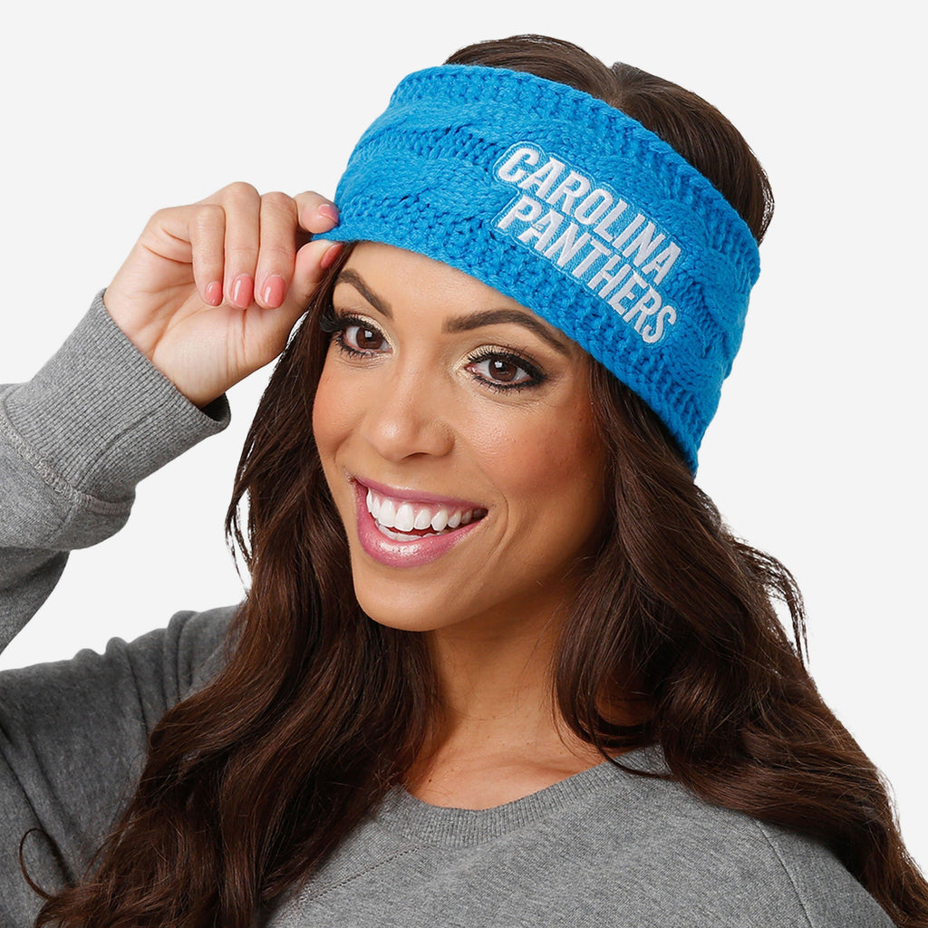 Carolina Panthers Womens Knit Fit Headband FOCO - FOCO.com