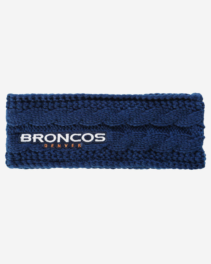 Denver Broncos Womens Knit Fit Headband FOCO - FOCO.com