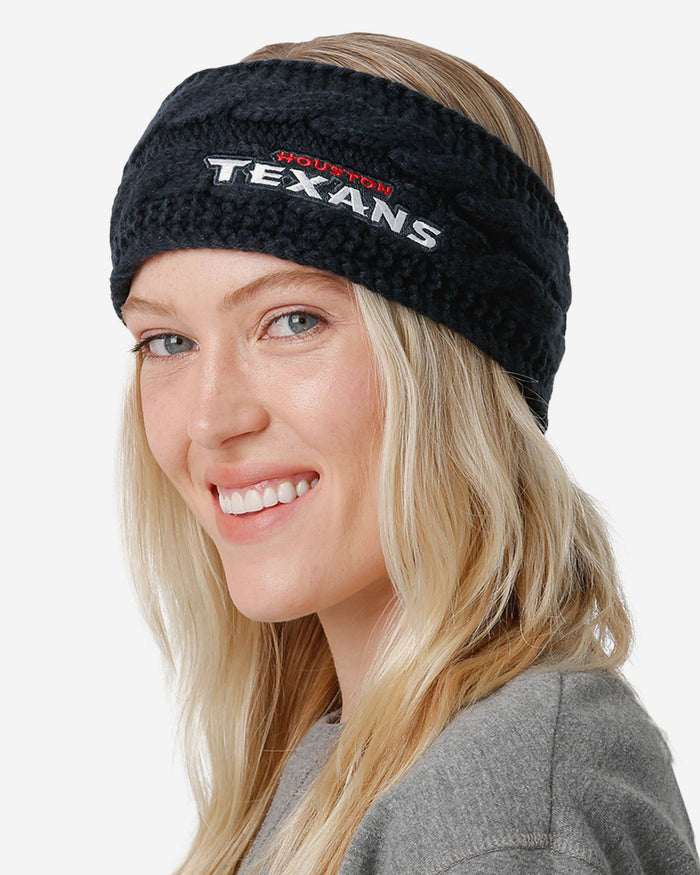 Houston Texans Womens Knit Fit Headband FOCO - FOCO.com