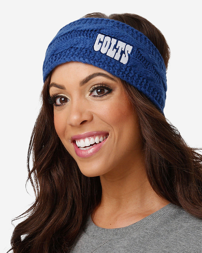 Indianapolis Colts Womens Knit Fit Headband FOCO - FOCO.com