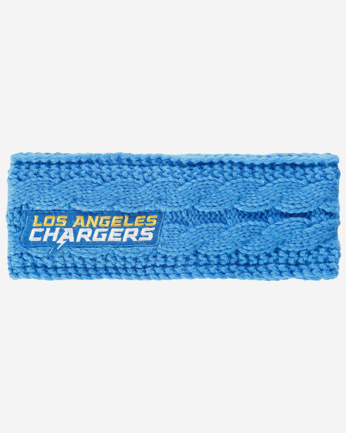 Los Angeles Chargers Womens Knit Fit Headband FOCO - FOCO.com