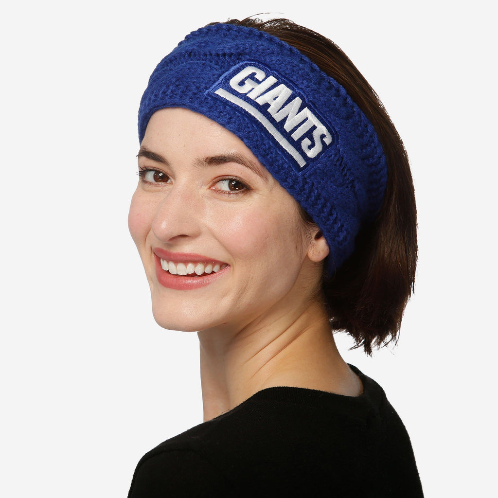 New York Giants Womens Knit Fit Headband FOCO - FOCO.com