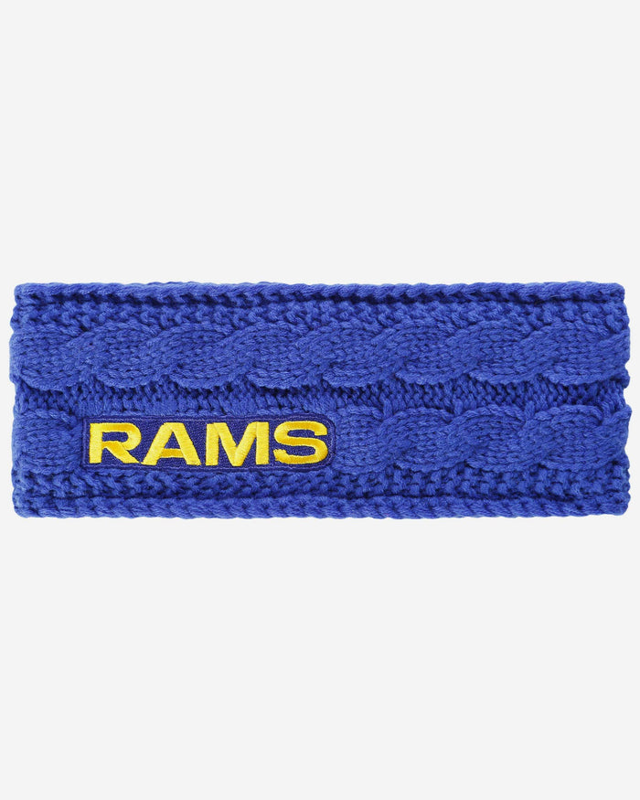 Los Angeles Rams Womens Knit Fit Headband FOCO - FOCO.com