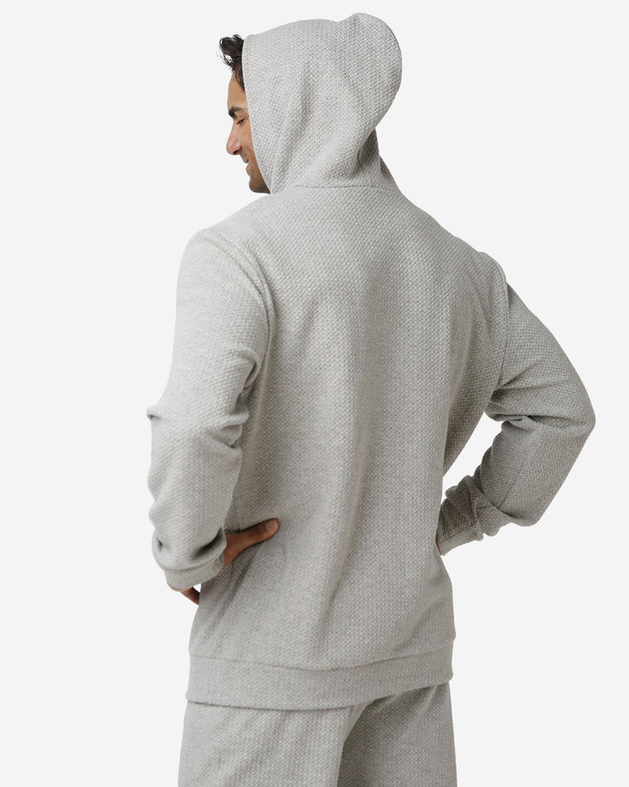 New York Giants Gray Woven Hoodie FOCO - FOCO.com