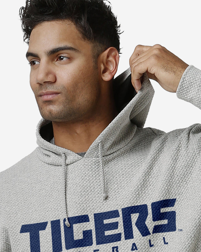 Detroit Tigers Gray Woven Hoodie FOCO - FOCO.com