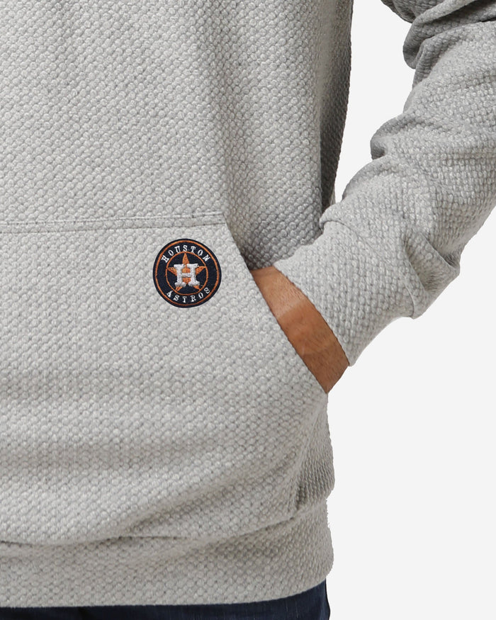 Houston Astros Gray Woven Hoodie FOCO - FOCO.com