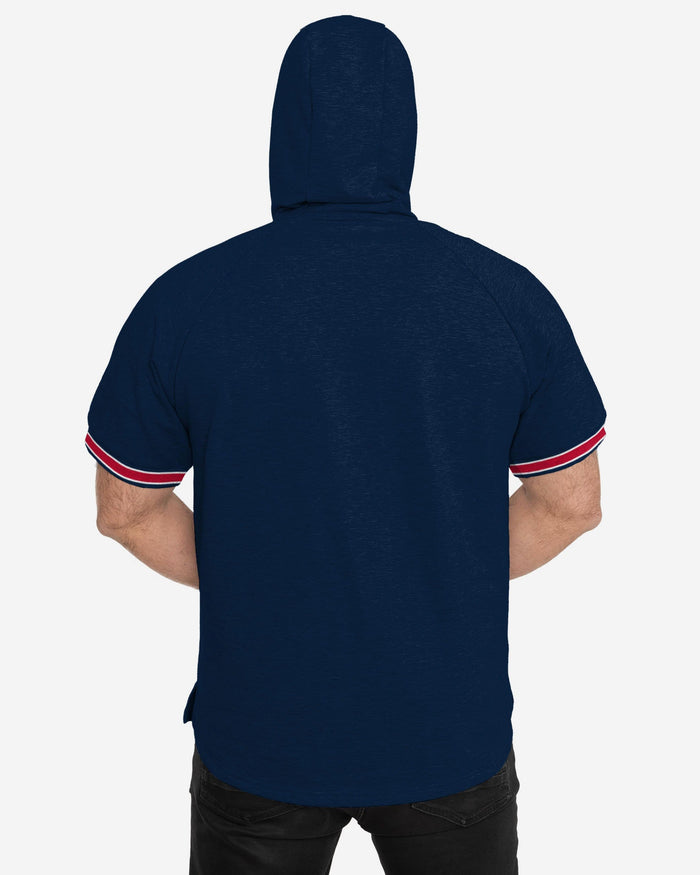 Atlanta Braves 2021 World Series Champions Short Sleeve Hoodie FOCO - FOCO.com