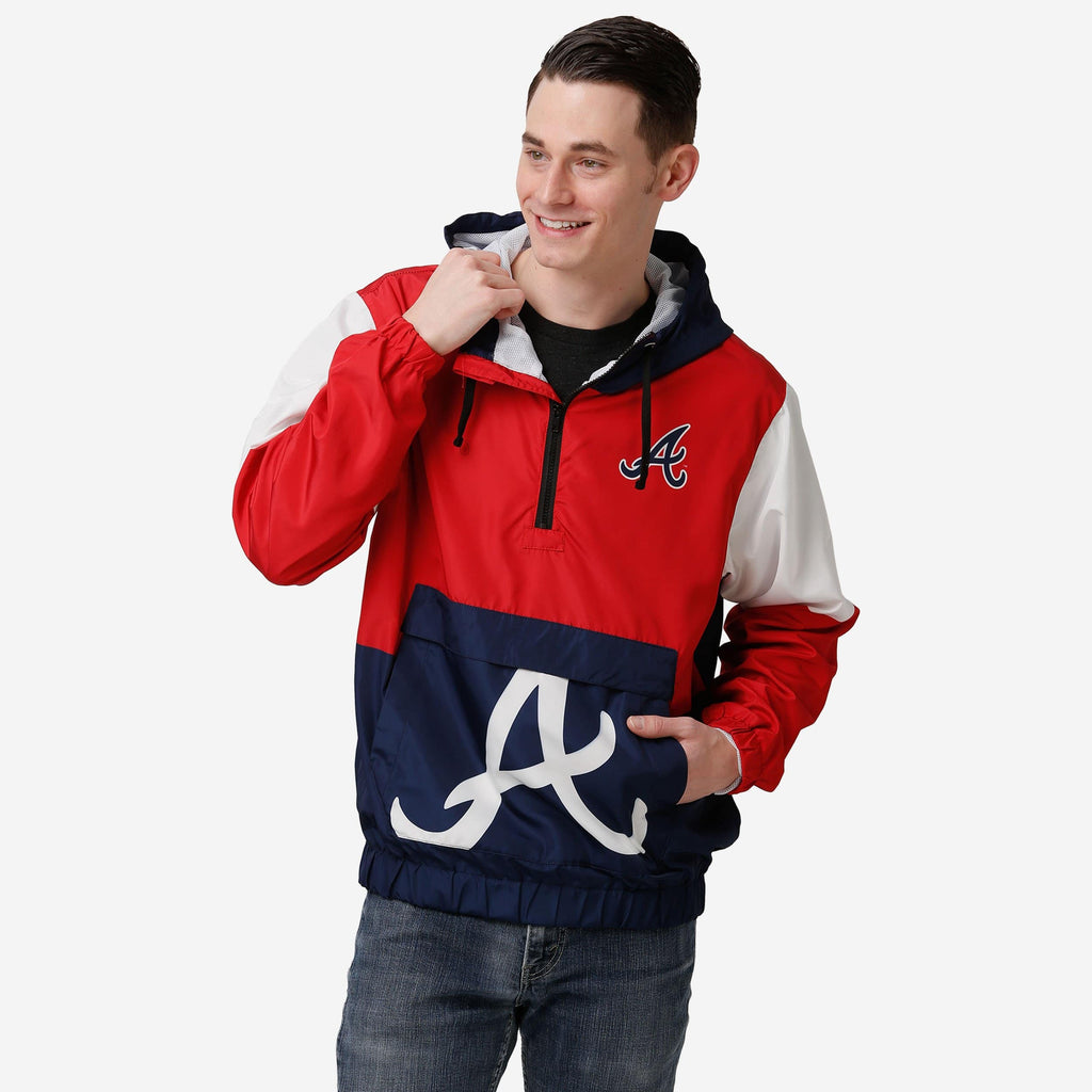 Atlanta Braves Warm-Up Windbreaker FOCO S - FOCO.com