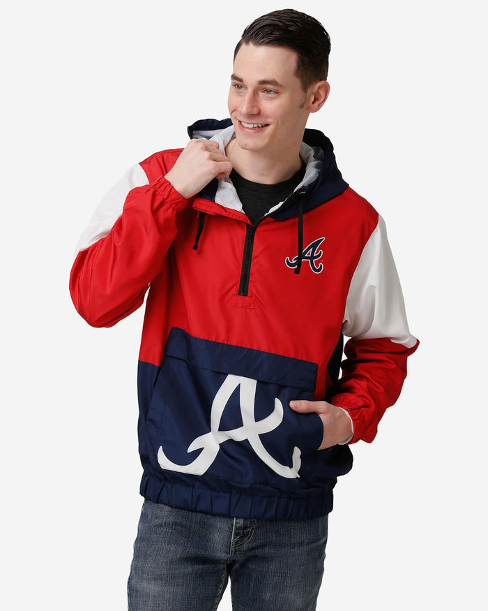 Atlanta Braves Warm-Up Windbreaker FOCO S - FOCO.com