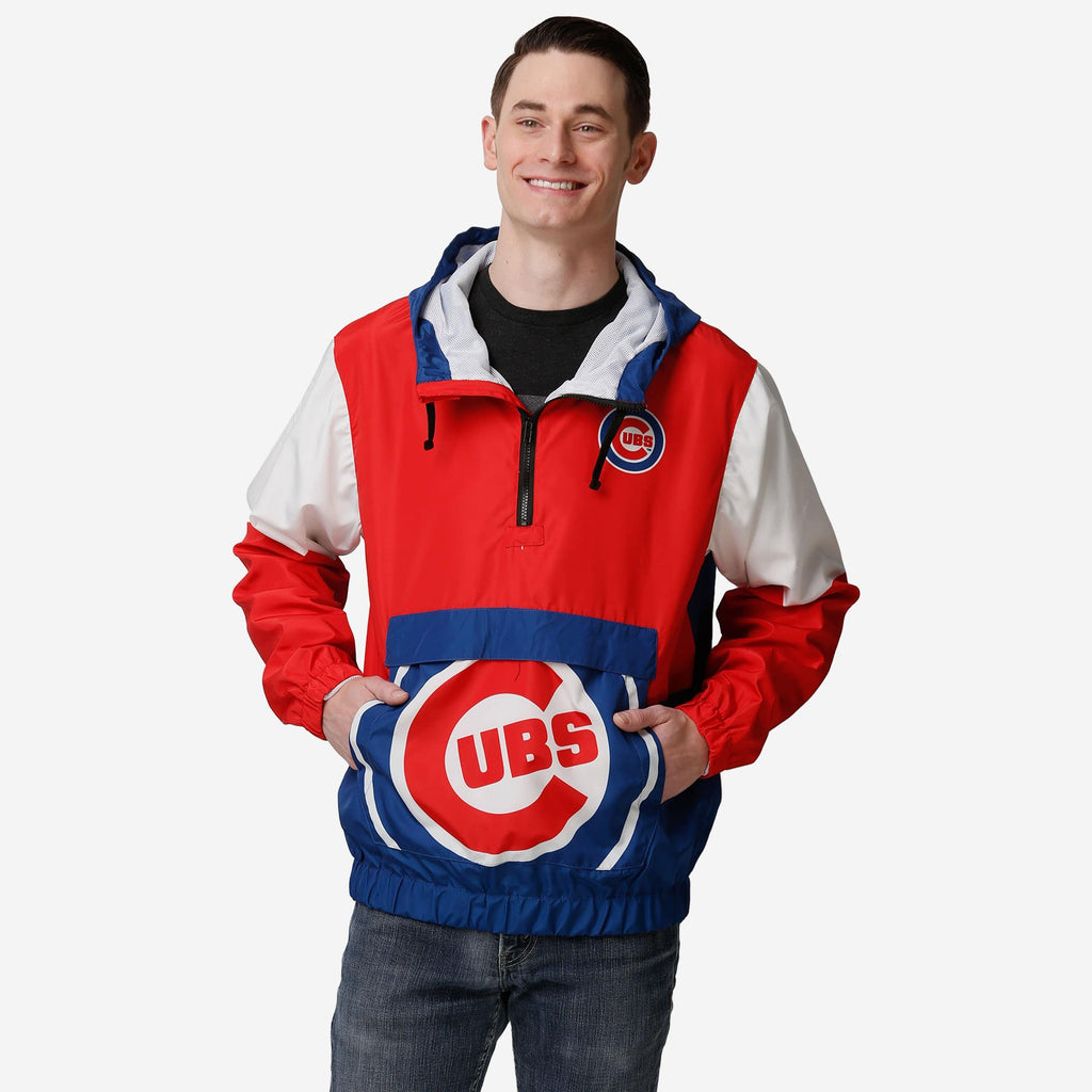 Chicago Cubs Warm-Up Windbreaker FOCO S - FOCO.com