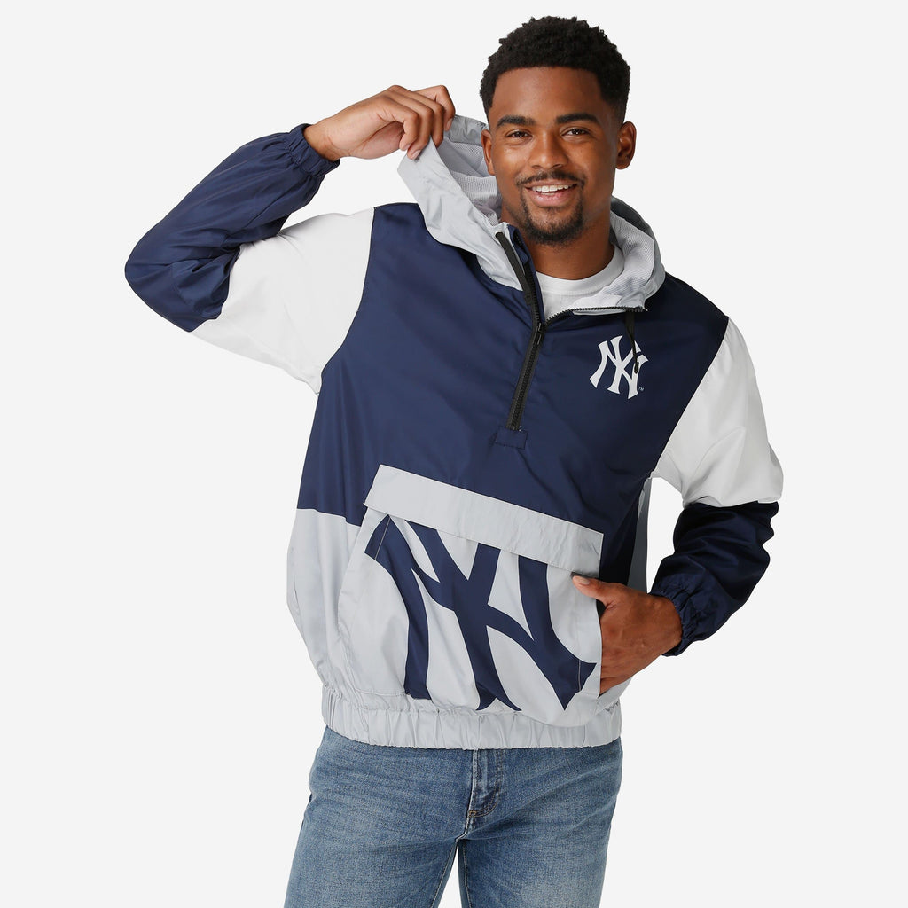 New York Yankees Warm-Up Windbreaker FOCO S - FOCO.com