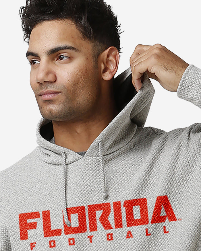 Florida Gators Gray Woven Hoodie FOCO - FOCO.com