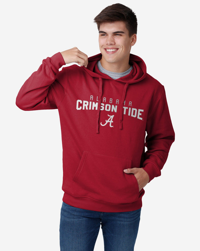 Alabama Crimson Tide Solid Hoodie FOCO S - FOCO.com