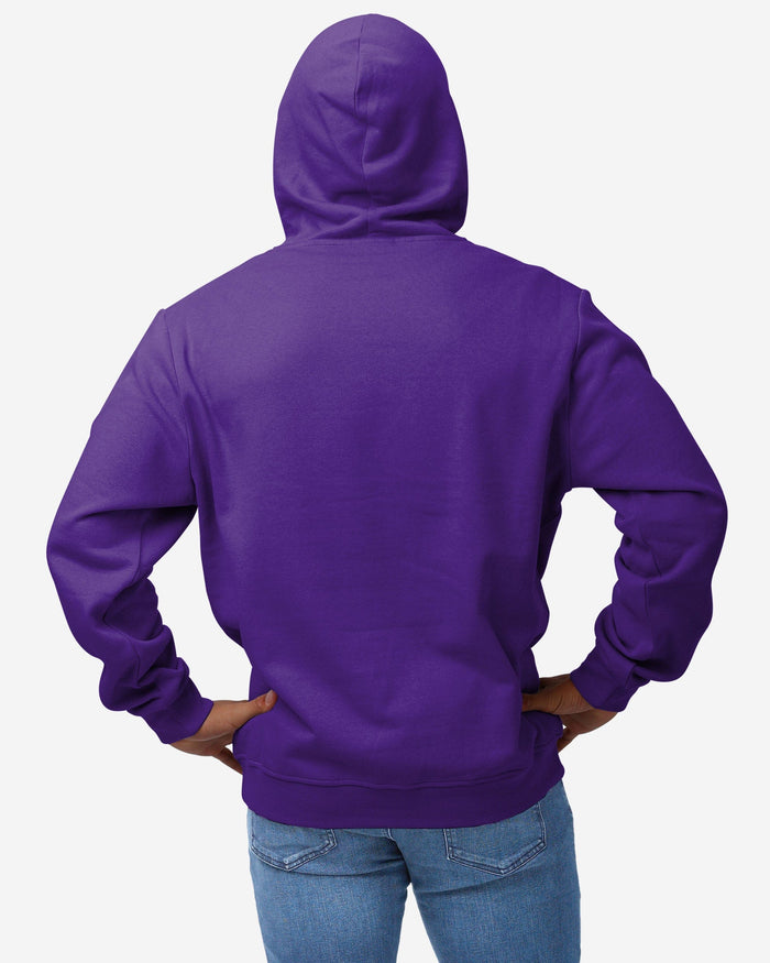 LSU Tigers Solid Hoodie FOCO - FOCO.com