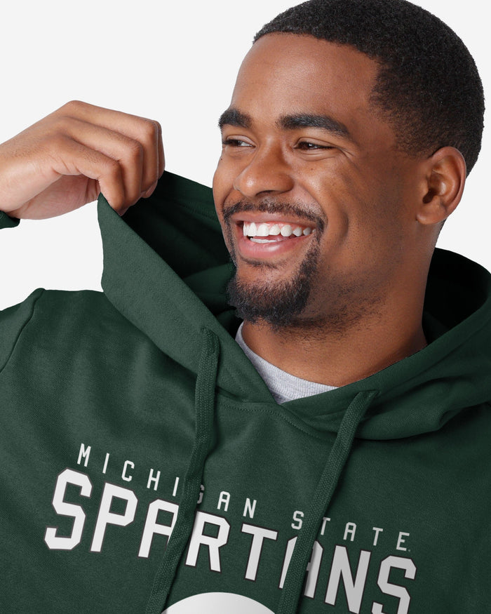 Michigan State Spartans Solid Hoodie FOCO - FOCO.com