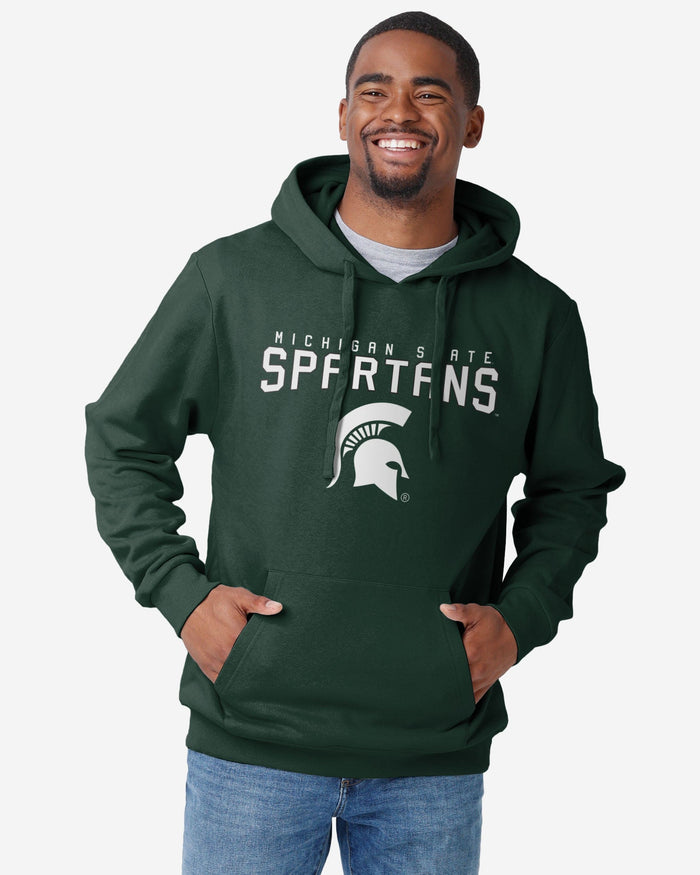 Michigan State Spartans Solid Hoodie FOCO S - FOCO.com