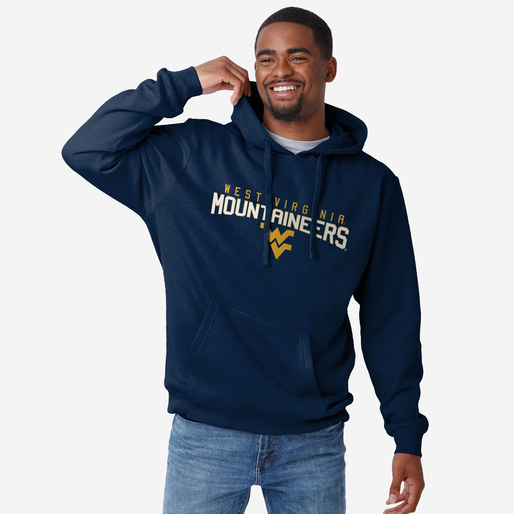 West Virginia Mountaineers Solid Hoodie FOCO S - FOCO.com