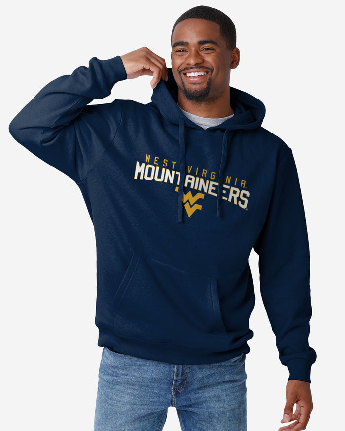 West Virginia Mountaineers Solid Hoodie FOCO S - FOCO.com