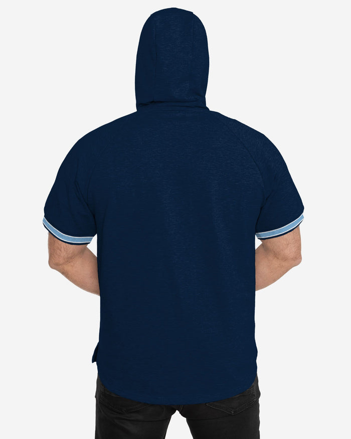 North Carolina Tar Heels Short Sleeve Hoodie FOCO - FOCO.com
