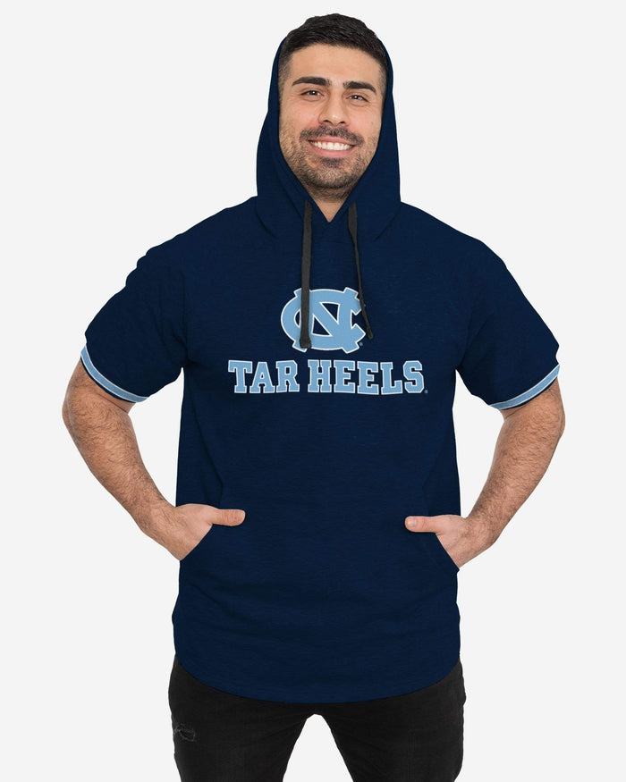 North Carolina Tar Heels Short Sleeve Hoodie FOCO S - FOCO.com