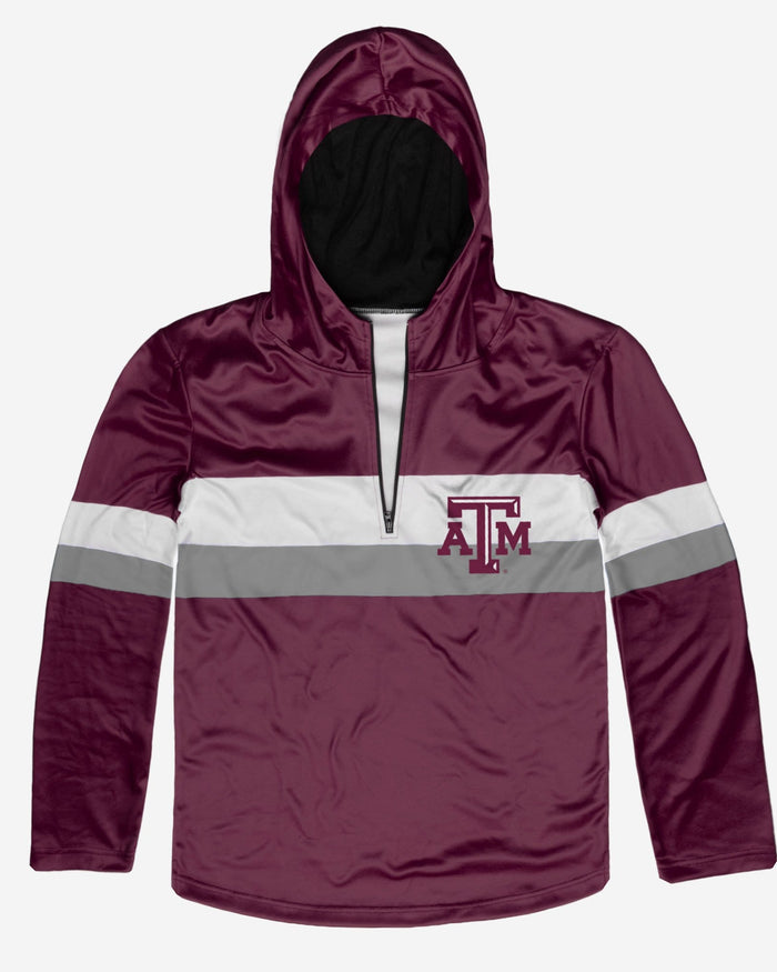 Texas A&M Aggies Quarter Zip Hoodie FOCO - FOCO.com