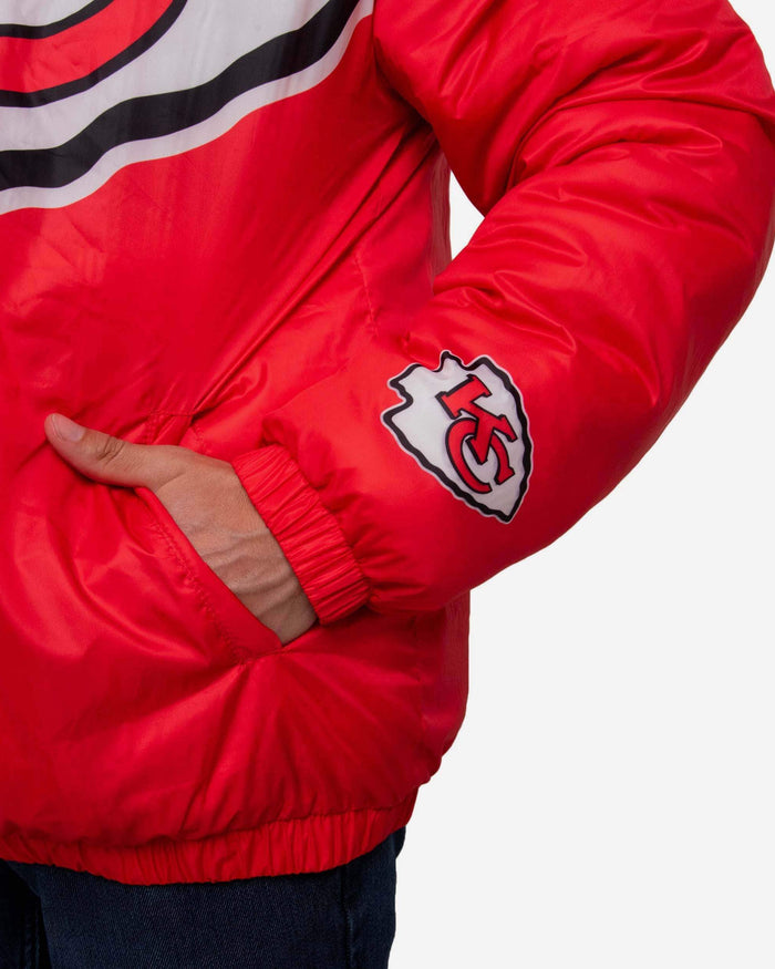 Kansas City Chiefs Tundra Puffy Poly Fill Pullover FOCO - FOCO.com