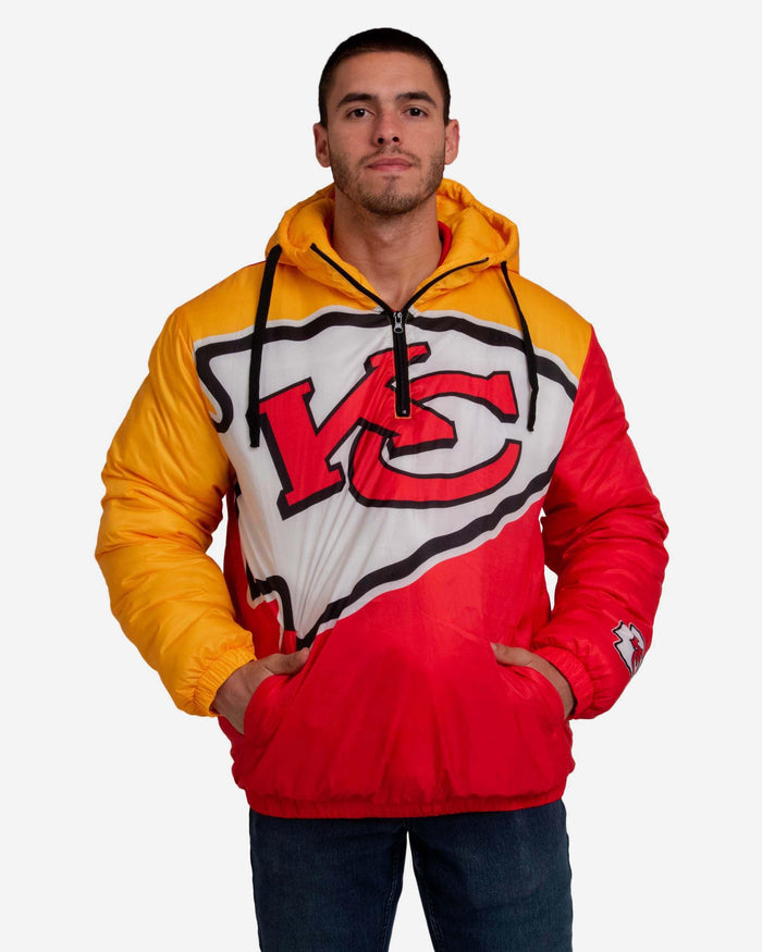 Kansas City Chiefs Tundra Puffy Poly Fill Pullover FOCO S - FOCO.com