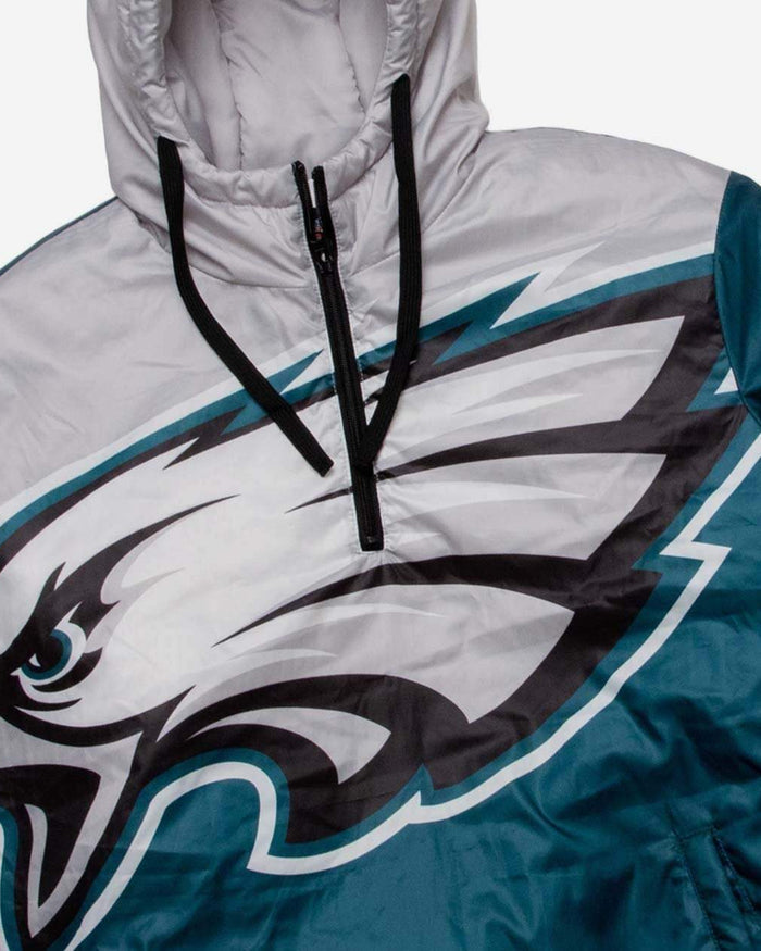 Philadelphia Eagles Tundra Puffy Poly Fill Pullover FOCO - FOCO.com