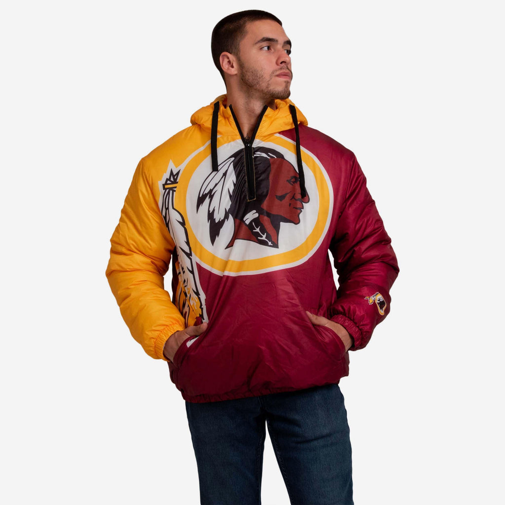 Washington Commanders Tundra Puffy Poly Fill Pullover FOCO S - FOCO.com