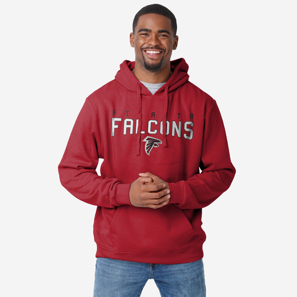 Atlanta Falcons Solid Hoodie FOCO S - FOCO.com